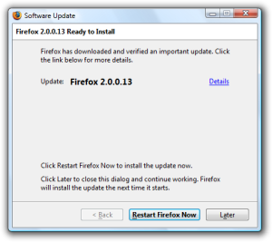 Firefox Software Update