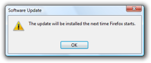 The really unexpected message box